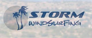 storm windsurfing